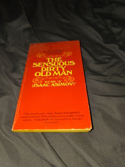 Vintage 1972 Isaac Asimov "The Sensuous Dirty Old Man" Paperback (First Printing)