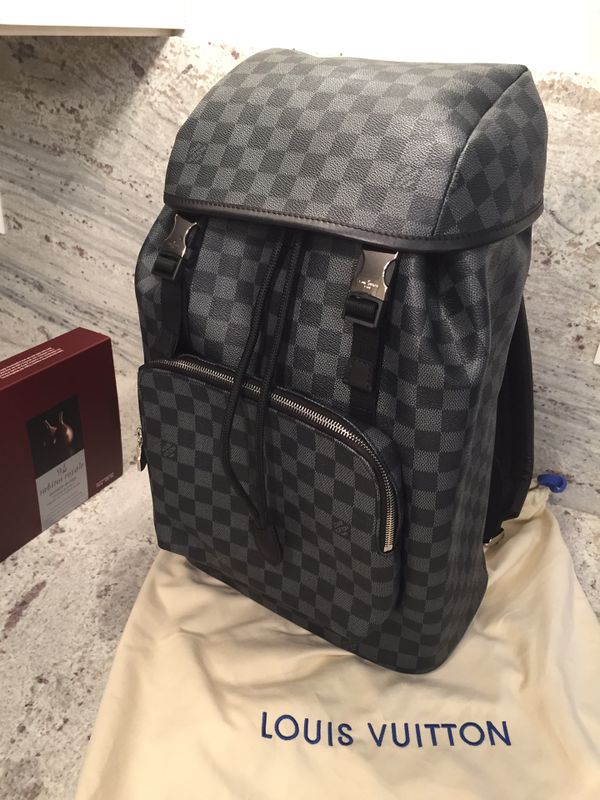 Louis Vuitton Damier Graphite Canvas Zack Backpack Louis Vuitton