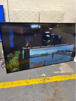 Large Flat Screen Smart TV