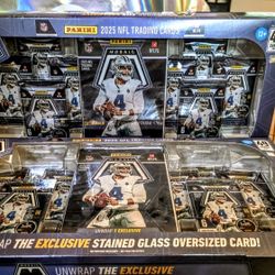 2025 Panini Mosaic Costco Collection NFL Box - Jumbo Stained Glass in every box!
