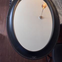 Oval antique Style Mirror