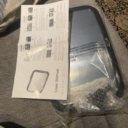 adjustable baby safety back seat view mirror for a car.  