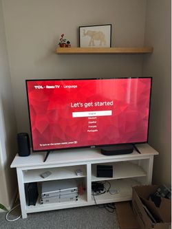 $100 48” TCL Smart TV Roku
