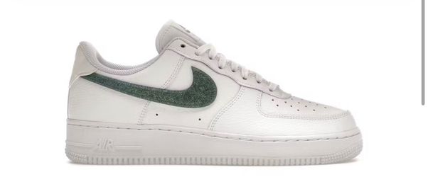 Size 9.5 Nike Air Force 1 Low Glitter Swoosh Green (Women's)