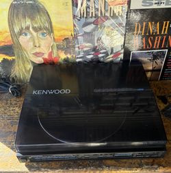 Vintage Kenwood KD-77F Linear Tracking Turntable Fully Functional 