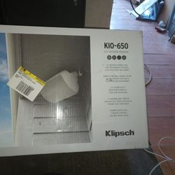 Klipsch 6.5" Outdoor Speakers Model K10-650