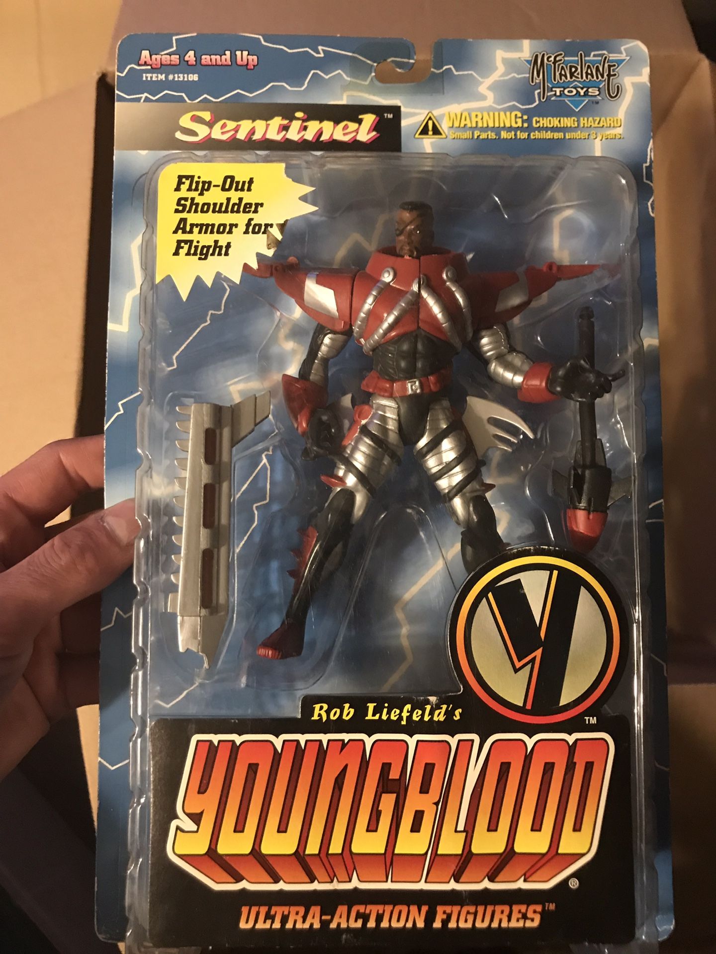 Rob Liefield’s Youngblood Sentinel action figure