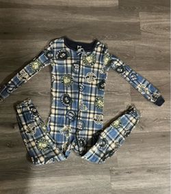 Zip up toddler pajamas 5T boys