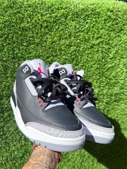 Jordan 3 Retro Og’ Black Cement 2024 Size 9M