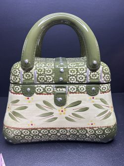 Temp-Tations - Old World Green - Handbag Cookie Jar
