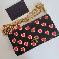 Authentic Prada Saffiano Leather Mini Bag