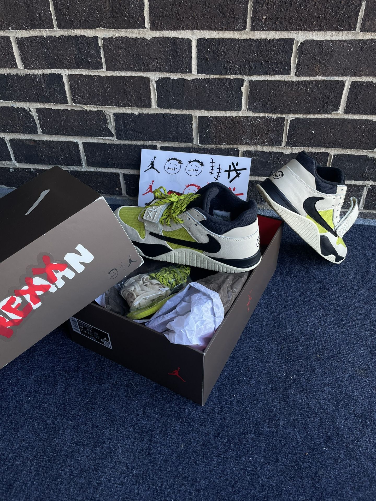 Travis Scott Cactus Jack TR “Bright Cactus” Sz10