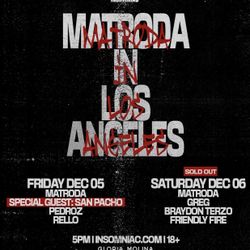 MATRODA FRIDAY FOR SALE 