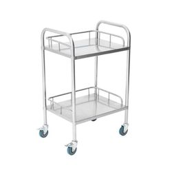 Pearington 2-Shelf Rolling Medical and Lab Cart (New In Box)
