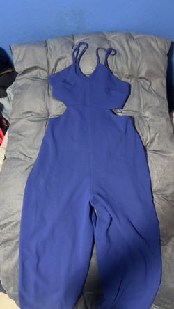Long Blue Romper XS Guess