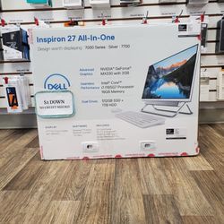 Dell AIO 27-Inch Desktop Computer- 90 DAY WARRANTY - $1 DOWN - NO CREDIT NEEDED 