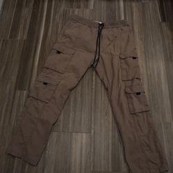 Pacsun Brown Cargo Pants