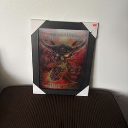 "Hell Rider" artwork by British fantasy artist Anne Stokes. 