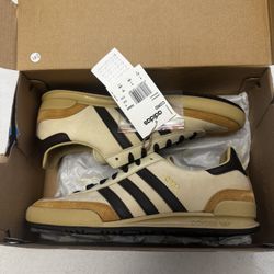 NIB ADIDAS *CORD* FX5640 SAND/DARK BROWN MENS LEATHER TRAINERS SHOES MENS 8.5