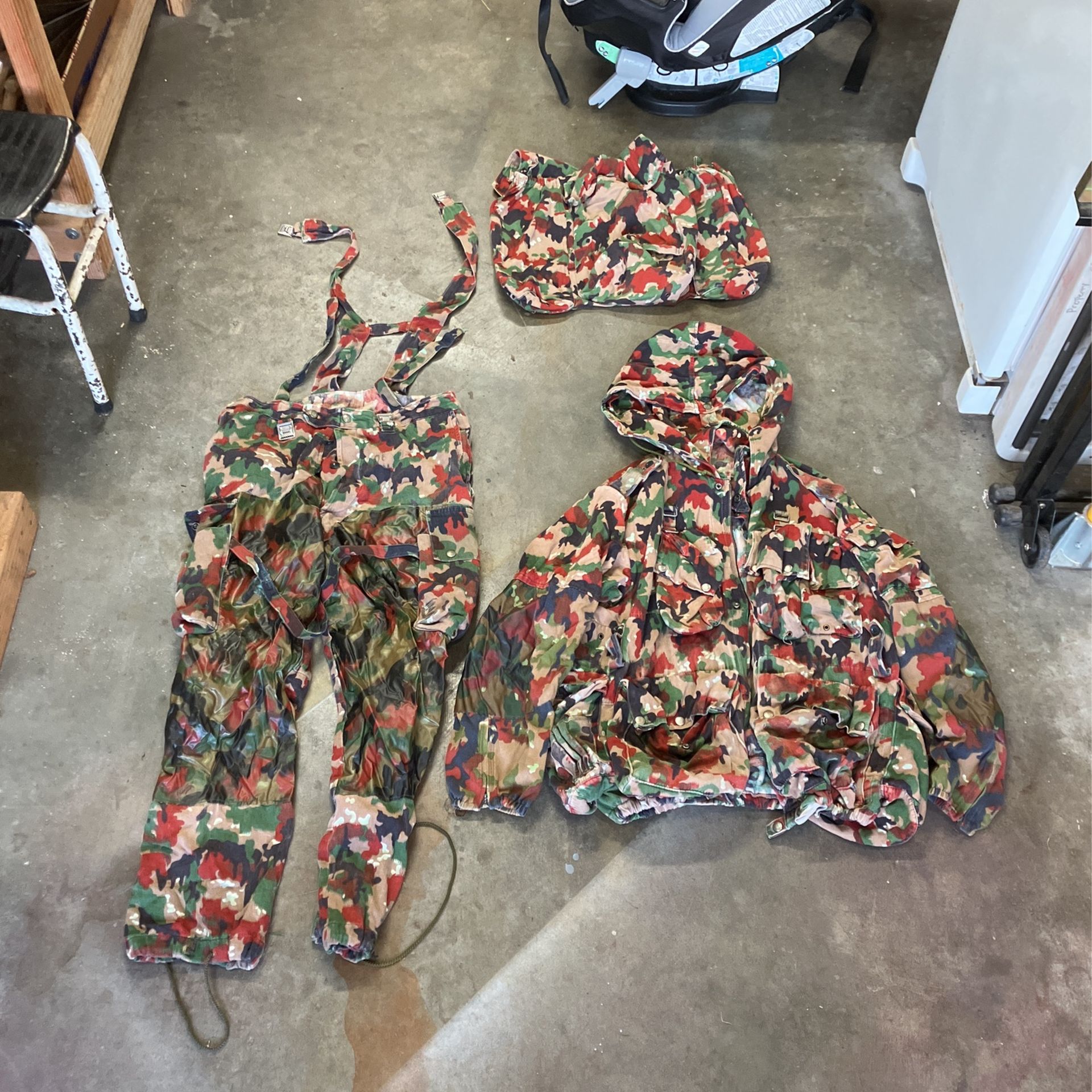 Swiss Army M70 Alpenflage Camo Uniform & Pack