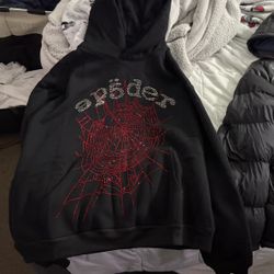 sp5der hoodie rhinestone 