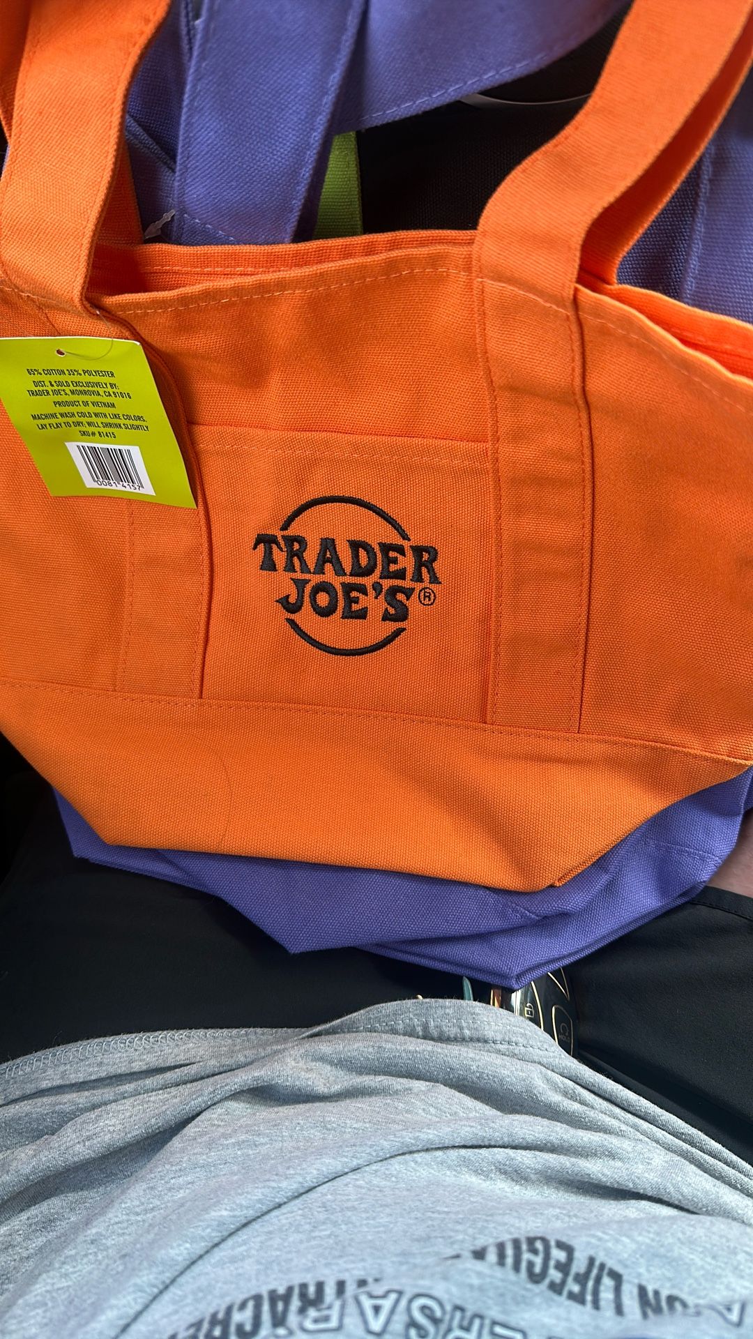 Trader Joe Mini Tote Bags