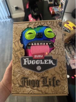 Fuggler Fugg Life 9" SIR BELCH Tie Dye Silver Teeth Funny Ugly Monsters 15749E