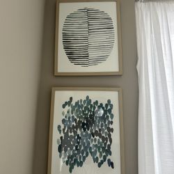 Two Pair Of Wall Art