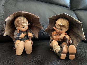 Goebel Matching Boy And Girl Figurines