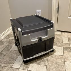 Video Game Storage Rolling Cart Caddy Nintendo 