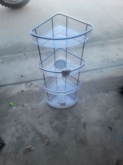 Clear Solutions 4-Tier Corner Shower Caddy