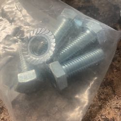 1/2 inch 3/4 nuts and bolts new (5)