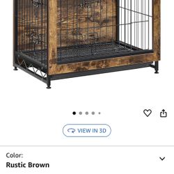 Heavy Duty Dog Crate And End Table