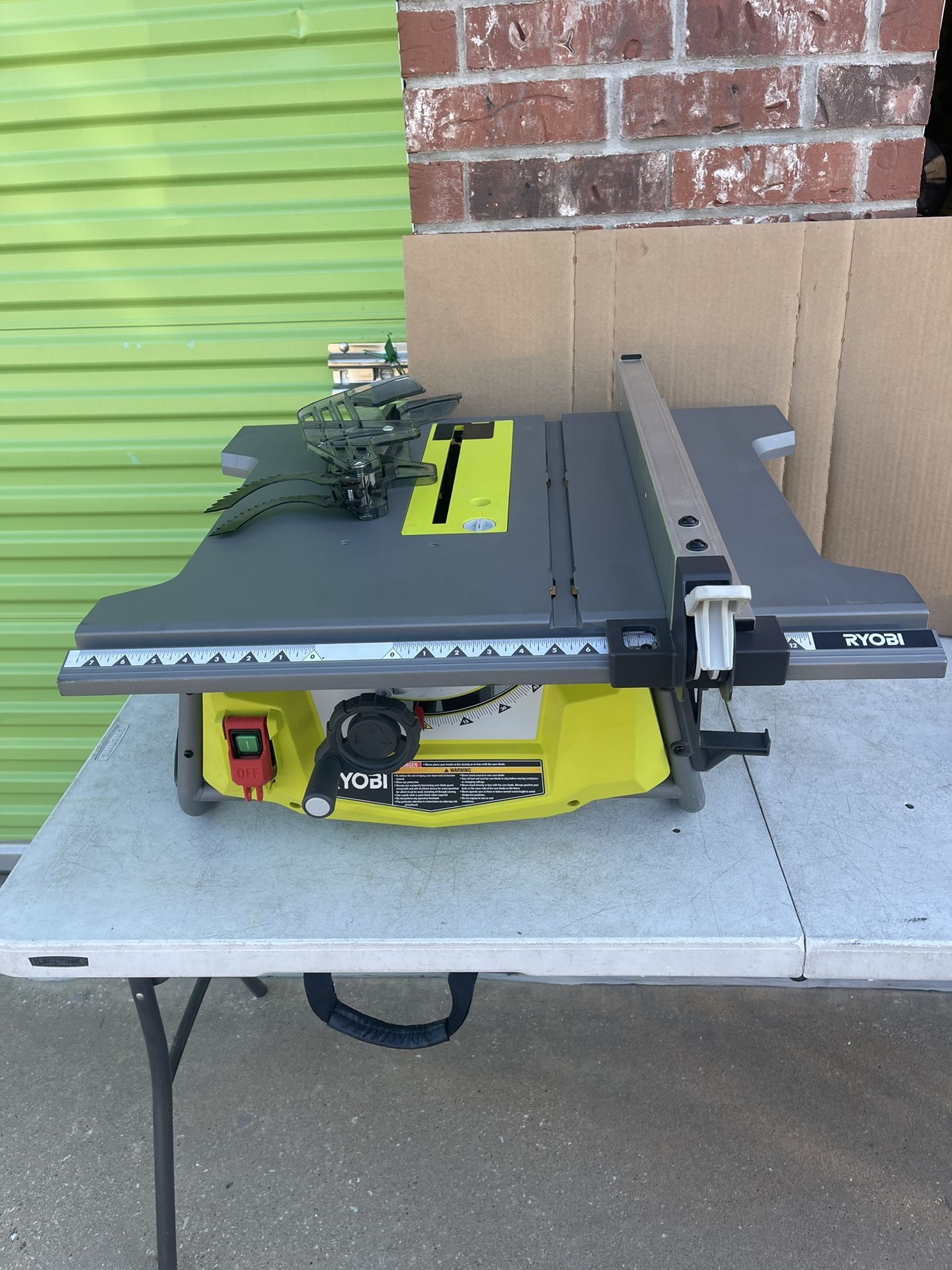 Ryobi 15 Amp Table Saw