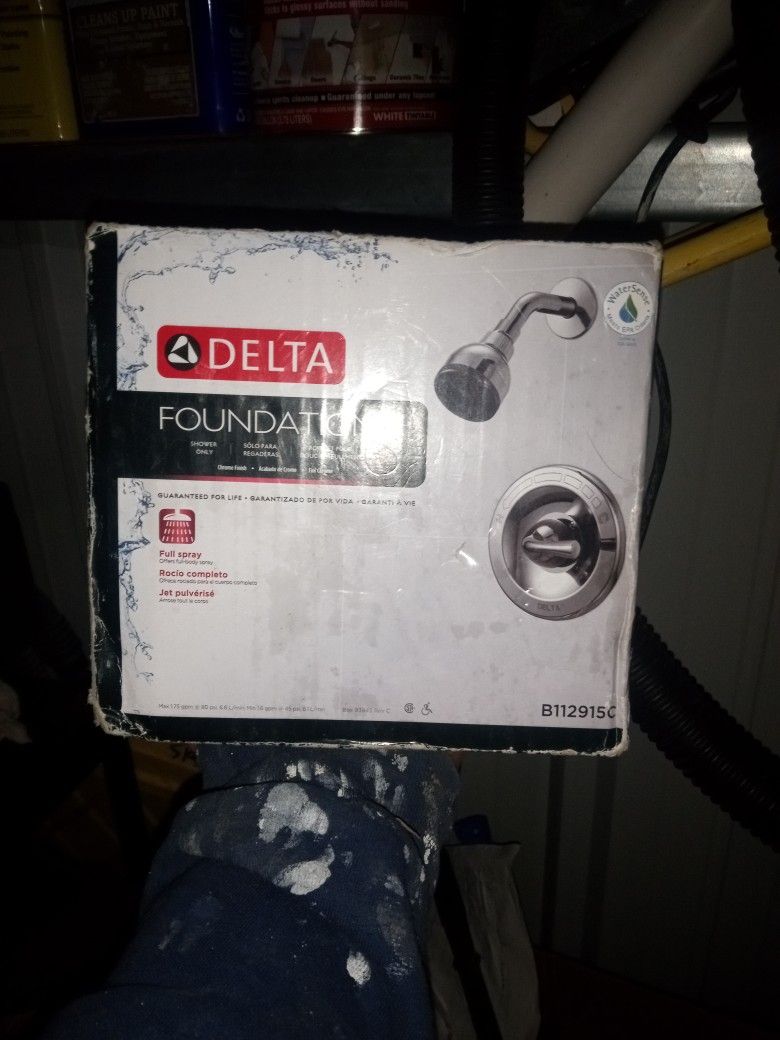 Single Handle Shower Fixture Valve Included Brand New