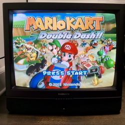 Magnavox 25” Bubble Screen CRT TV TS2560 B101 – Retro Gaming - Composite