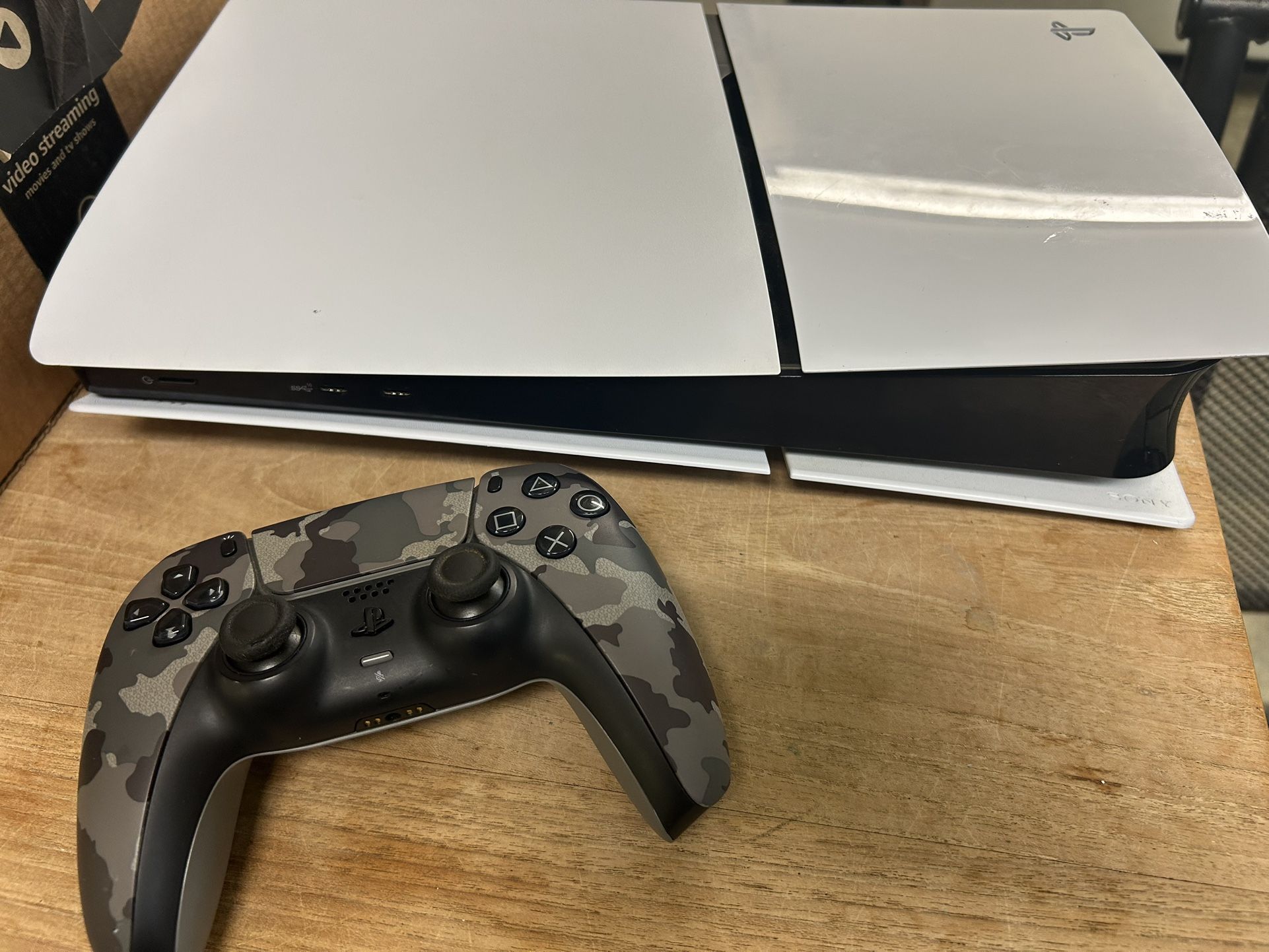Ps5 Slim Digital With Camo Remote