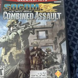 PS2 Socom Combined Assault 