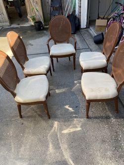 5 Antique Chairs