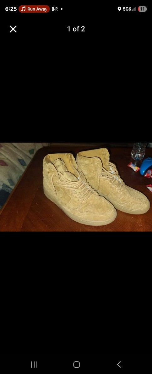 Jordan 1 Retro High Wheat