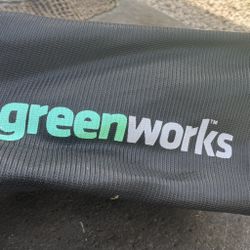 Greenworks Electric Lawn Mower Mulch Bag - Good Condition 