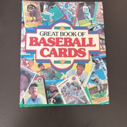 Great Book Of Baseball Cards 