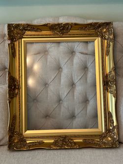Gold Ornate 16x20 Quince 15 Wedding Photo Frame