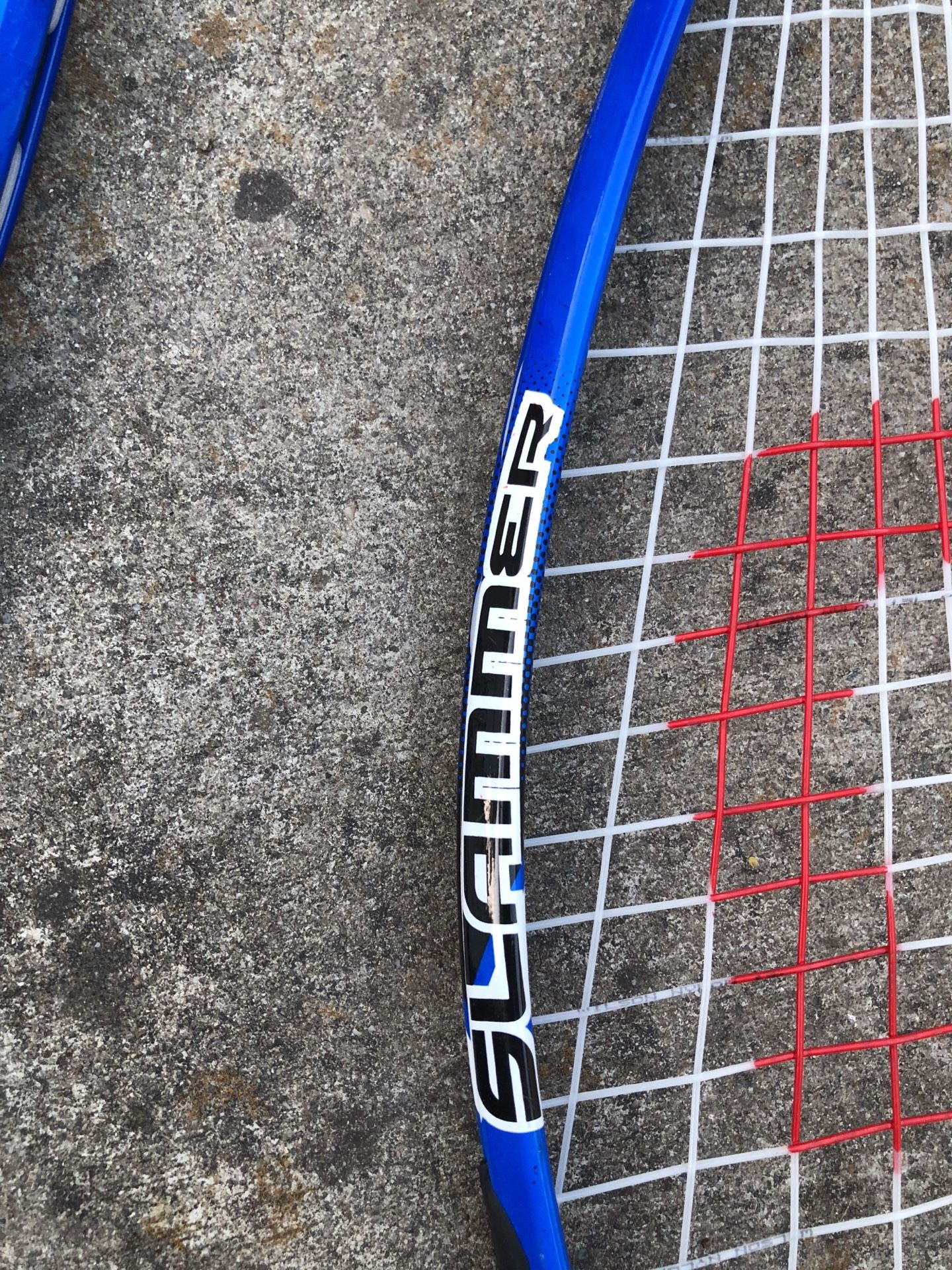 Wilson Slammer Racketball Racket two for sale Blue