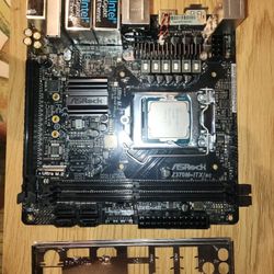 Z390 Asrock Itx Motherboard With Intel 8900k Cpu Combo