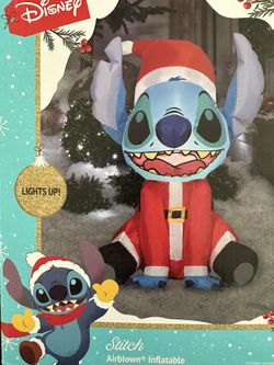 Disney Light Up Santa Stitch