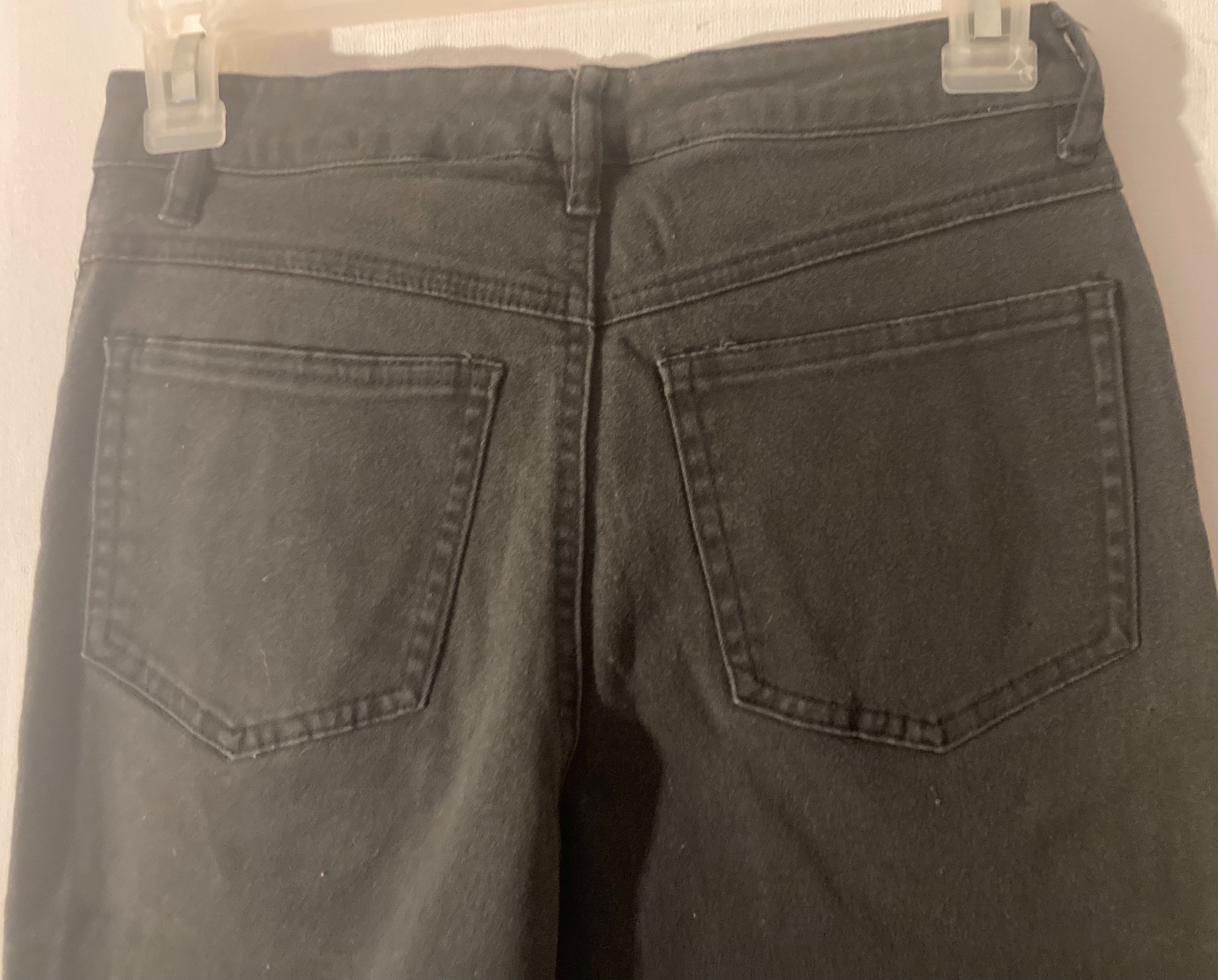 Vintage Ladies, Girls Blue Jeans, Black, Ellemenno, Size 5, Nice Jeans, Pants, Nice Sexy Style, Clothing, Fashion, Nice Sexy Pants, Located in Bin Twe