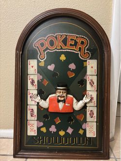 Vintage poker frame