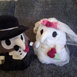 Squishable Plague Doctor Wedding Set
