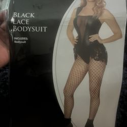 Black Lace Bodysuit